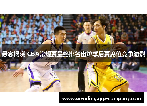 悬念揭晓 CBA常规赛最终排名出炉季后赛席位竞争激烈
