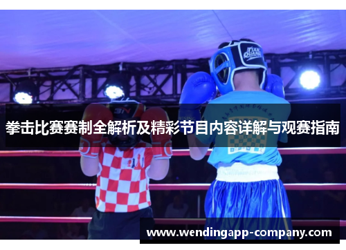 拳击比赛赛制全解析及精彩节目内容详解与观赛指南